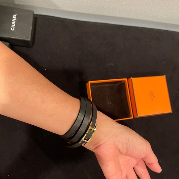 Hermès Bihapi Double Tour Bracelet - Picture 4 of 4